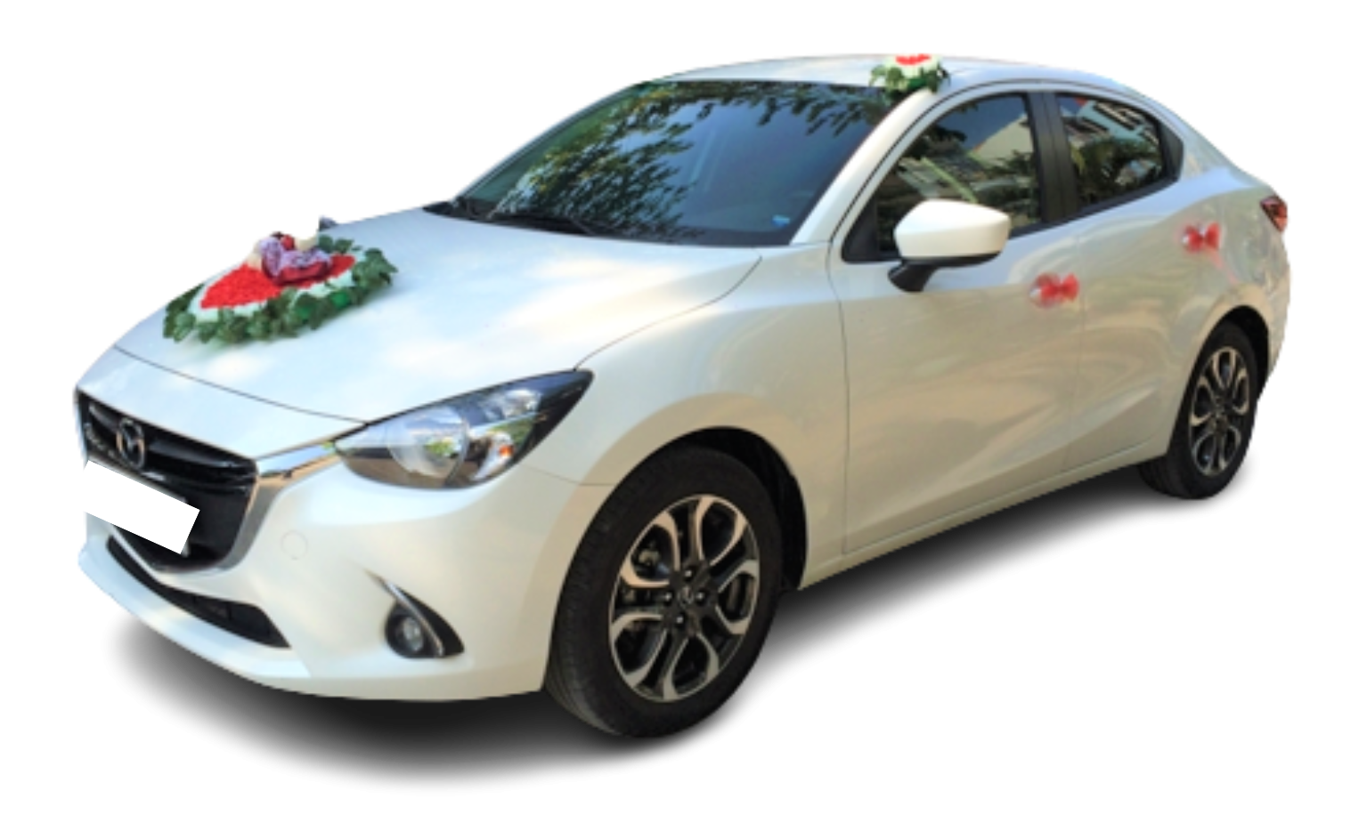 Xe Cưới Mazda 2 1 Xe Cưới Mazda 2