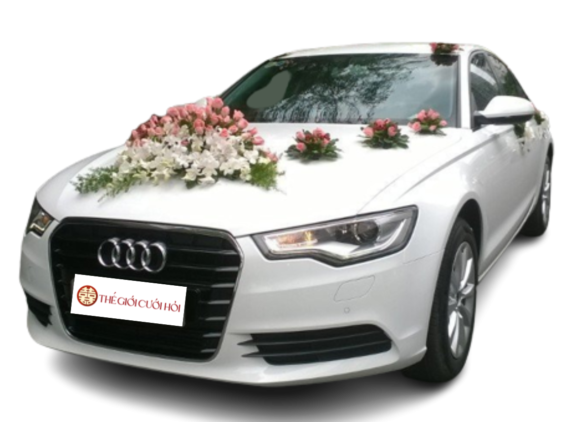 Xe Cưới Audi A4 1 xe hoa audi
