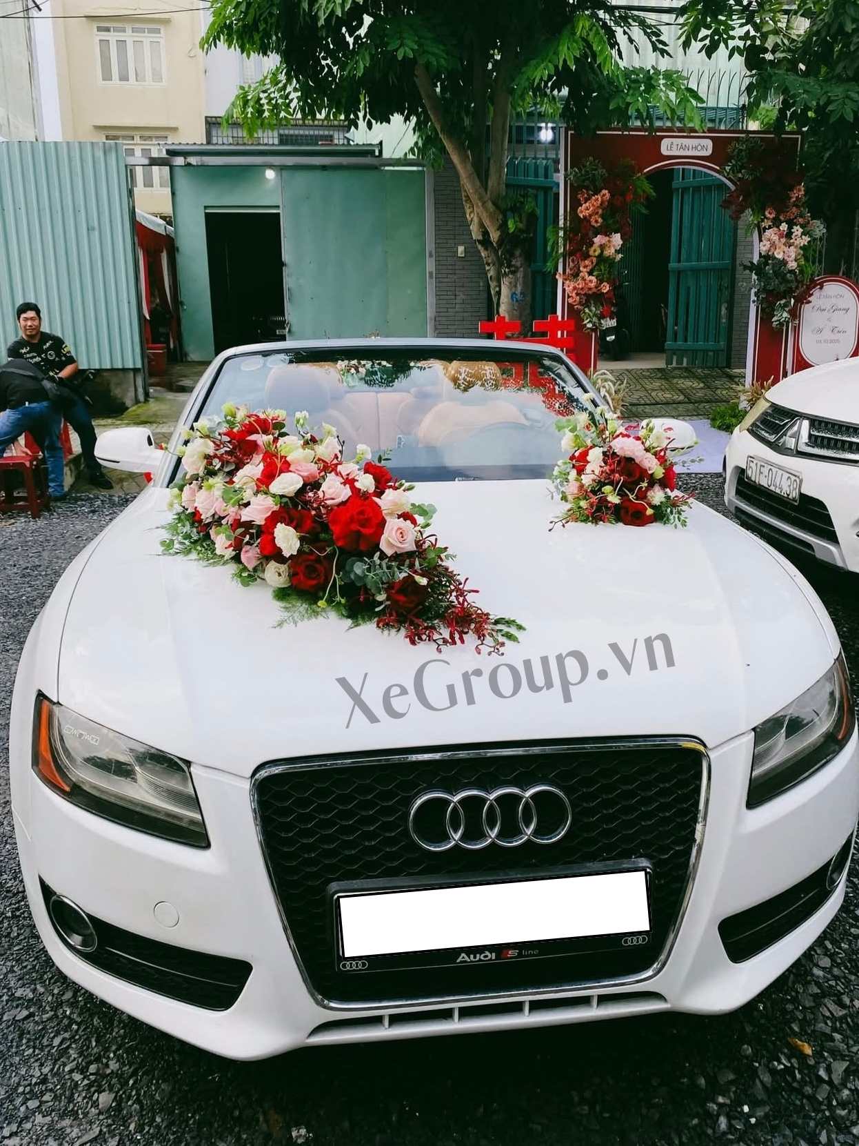 Thuê xe cưới mui trần tại Kiên Giang 4 Xe cưới mui trần Audi